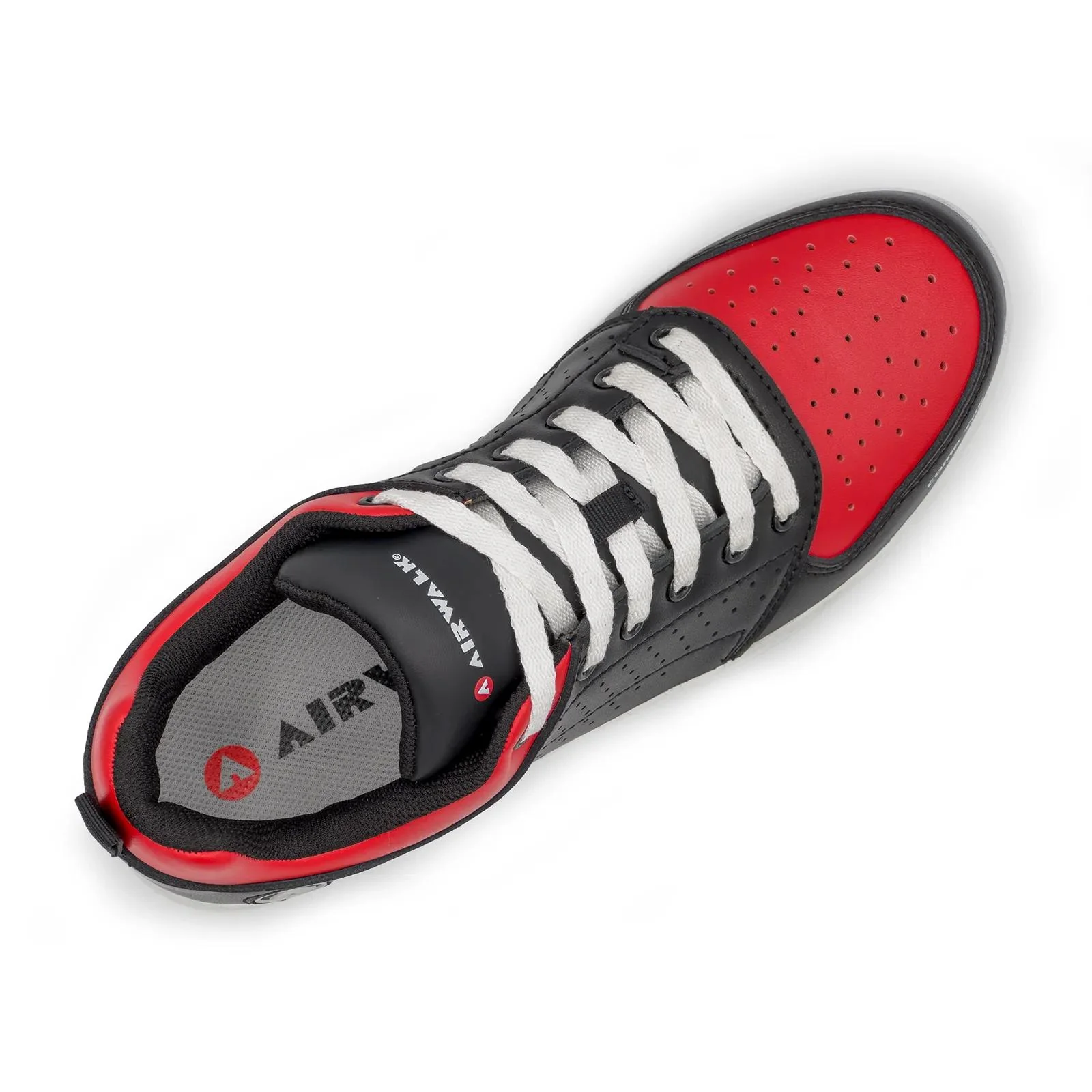 Arena Composite Toe Work Shoes – Black/Red - Image 6