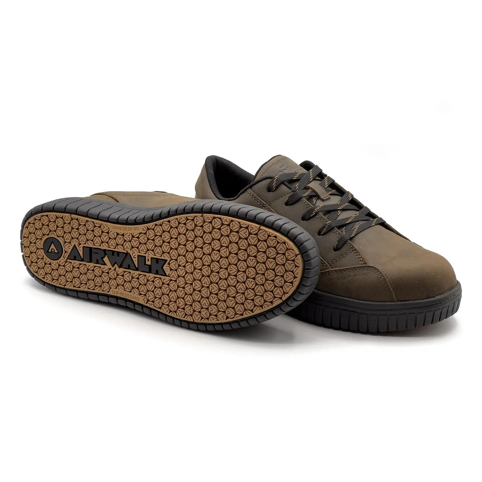 Camino Met Leather Women’s Internal Met Guard Composite Toe Work Shoes – Dark Coffee - Image 6
