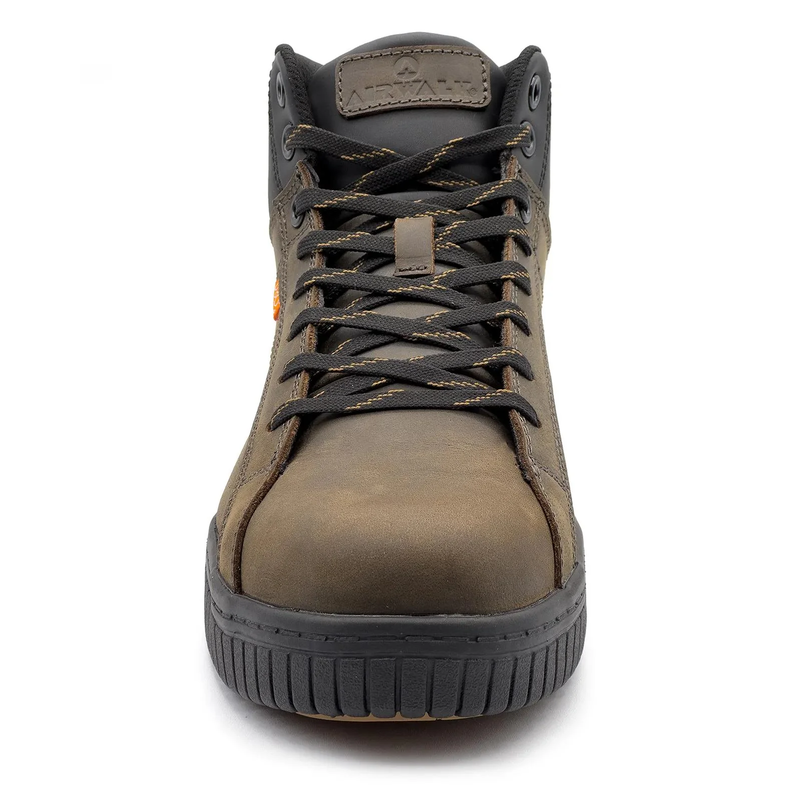 Deuce Women’s Met Guard Composite Toe Work Boots – Dark Coffee Leather - Image 8