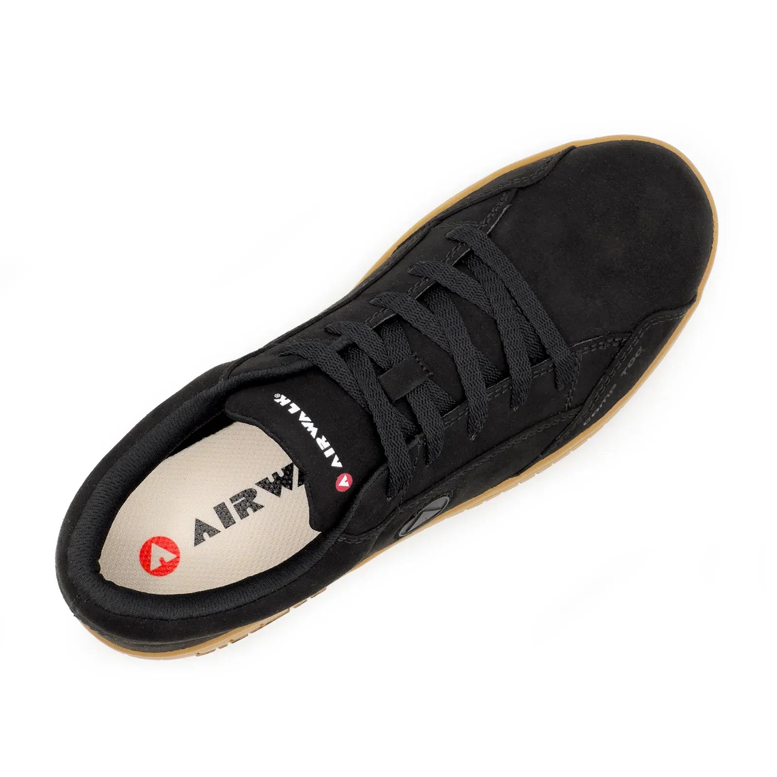 Camino Composite Toe Work Shoes – Black/Gum - Image 4