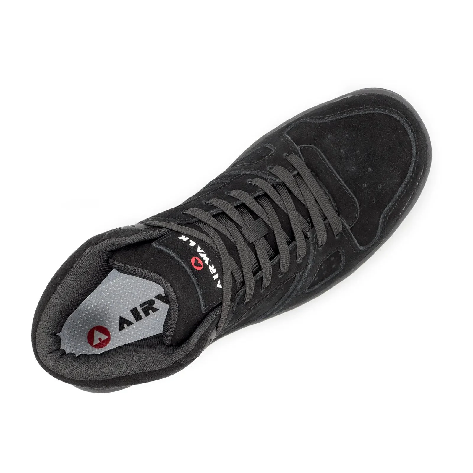 Mongo Suede Mid Women’s Composite Toe Work Boots – Black/Black - Image 4