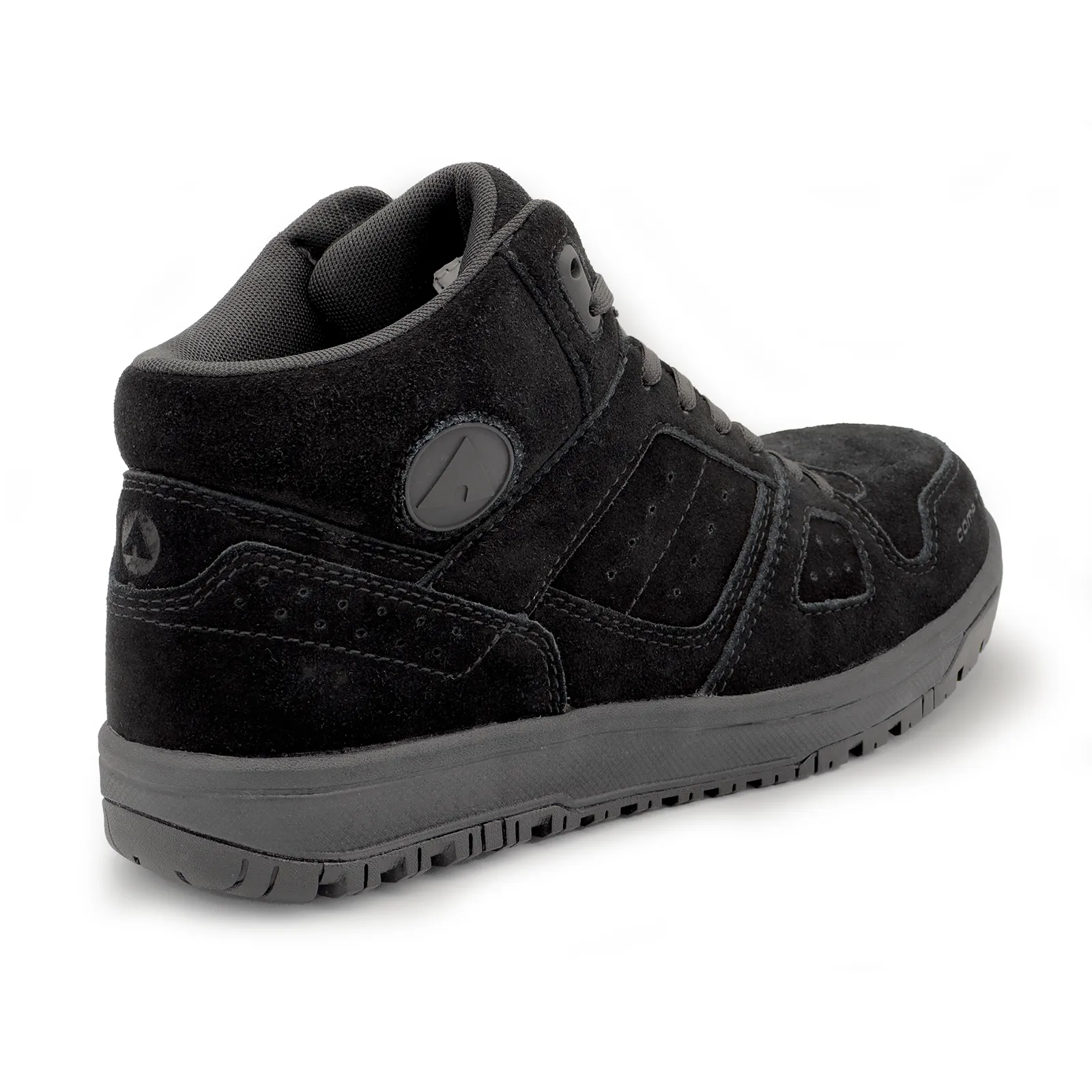 Mongo Suede Mid Women’s Composite Toe Work Boots – Black/Black - Image 5