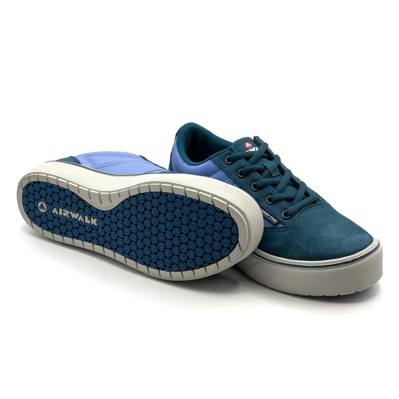 Venice Low Women’s Composite Toe Work Shoes – Cornflower Blue - Image 6