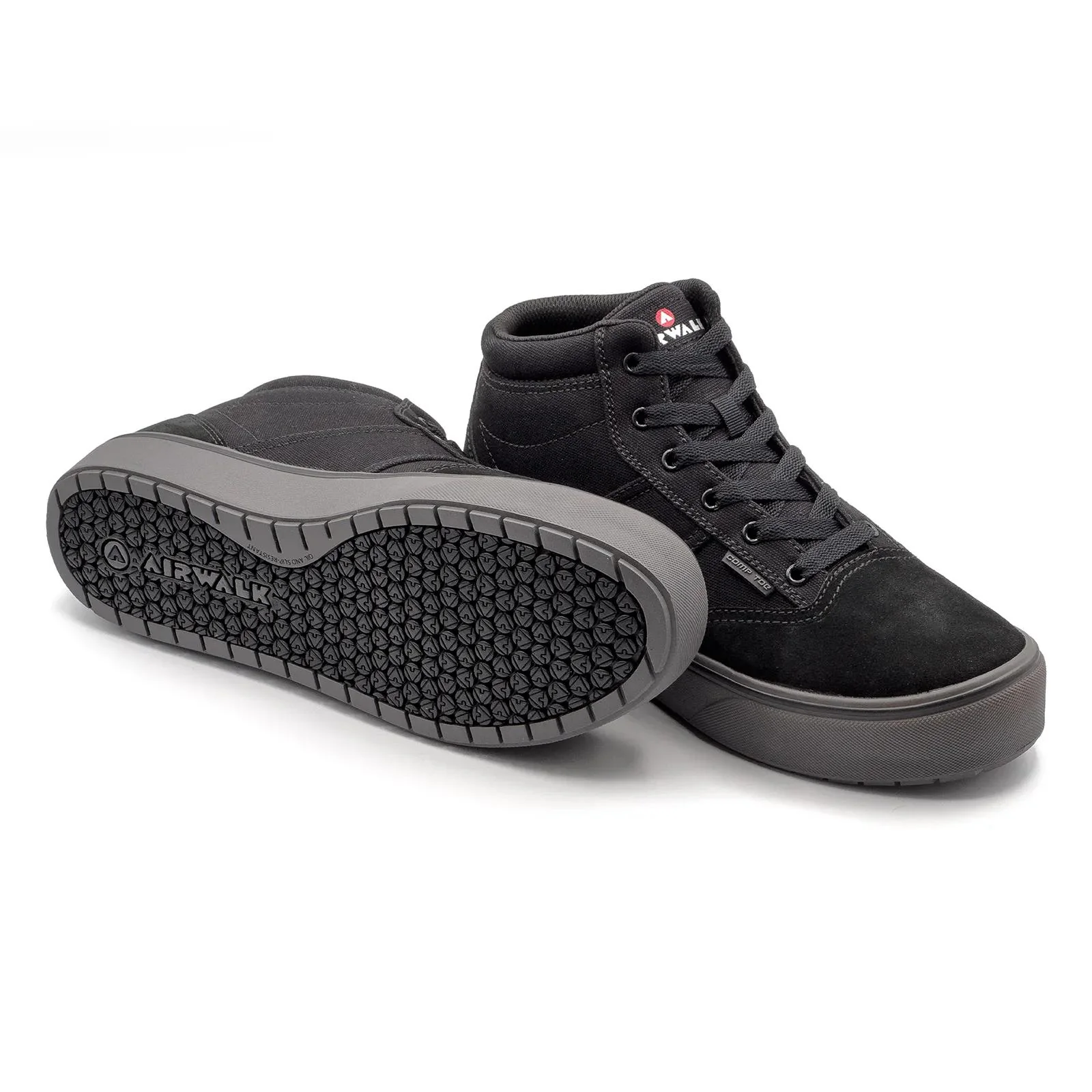 Venice Mid Composite Toe Work Shoes – Black - Image 6