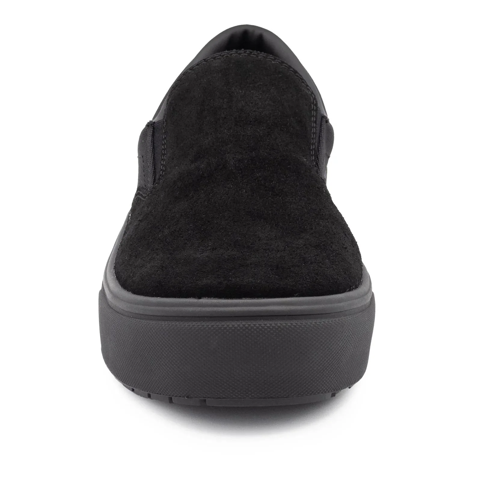 Venice Suede Slip-On SD10 Women’s Composite Toe Work Shoes – Black - Image 8
