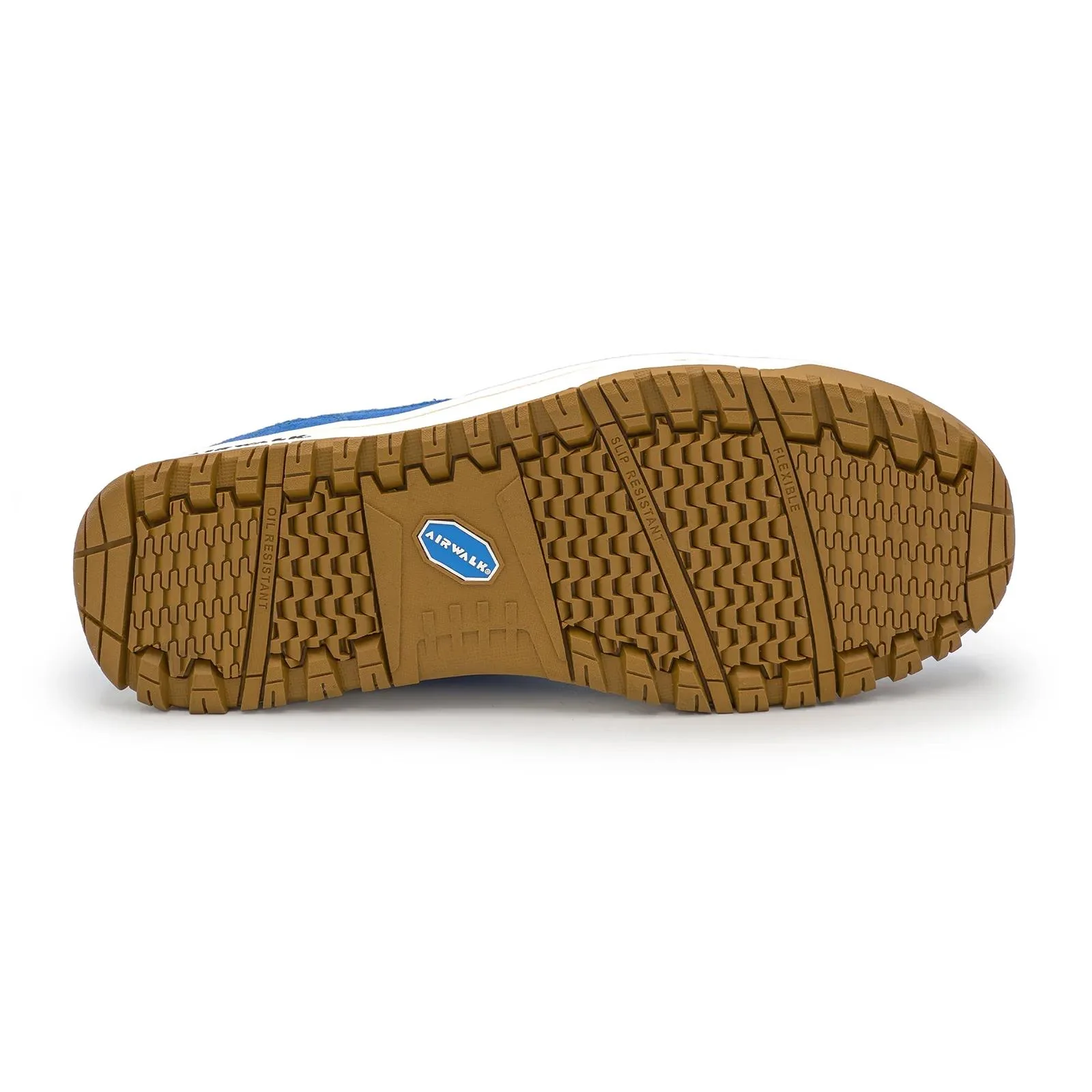 Mongo Suede Low Women’s Composite Toe Work Shoes – Light Blue/Sail - Image 3