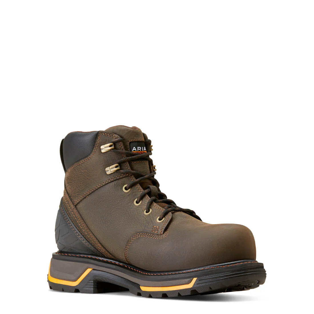 Big Rig 6 inch Composite-Toe Waterproof Work Boot Iron Coffee - Image 2