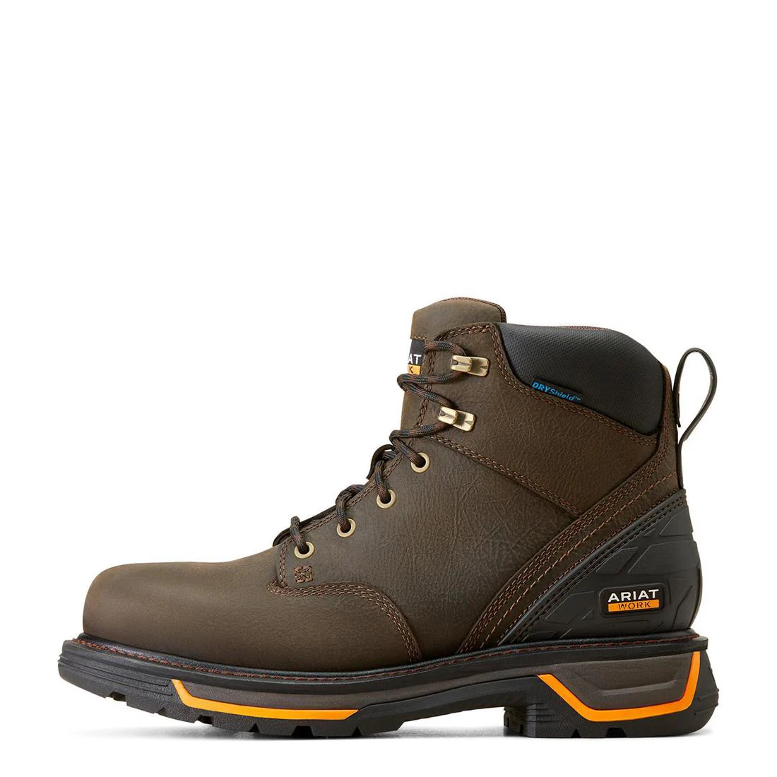 Big Rig 6 inch Soft-Toe Waterproof Boot Iron Coffee - Image 6
