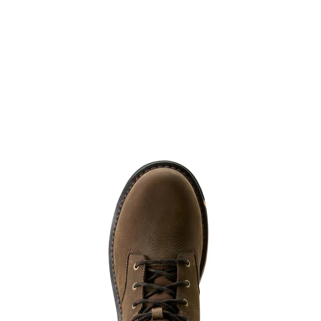 Big Rig 8 inch Composite-Toe Waterproof Work Boot Iron Coffee - Image 4