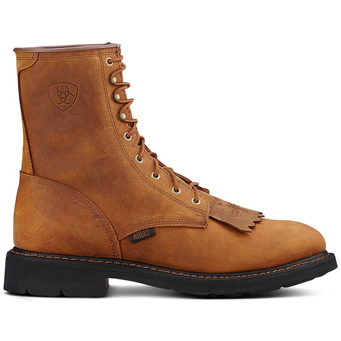 Cascade 8 inch Soft-Toe Boot Aged Bark