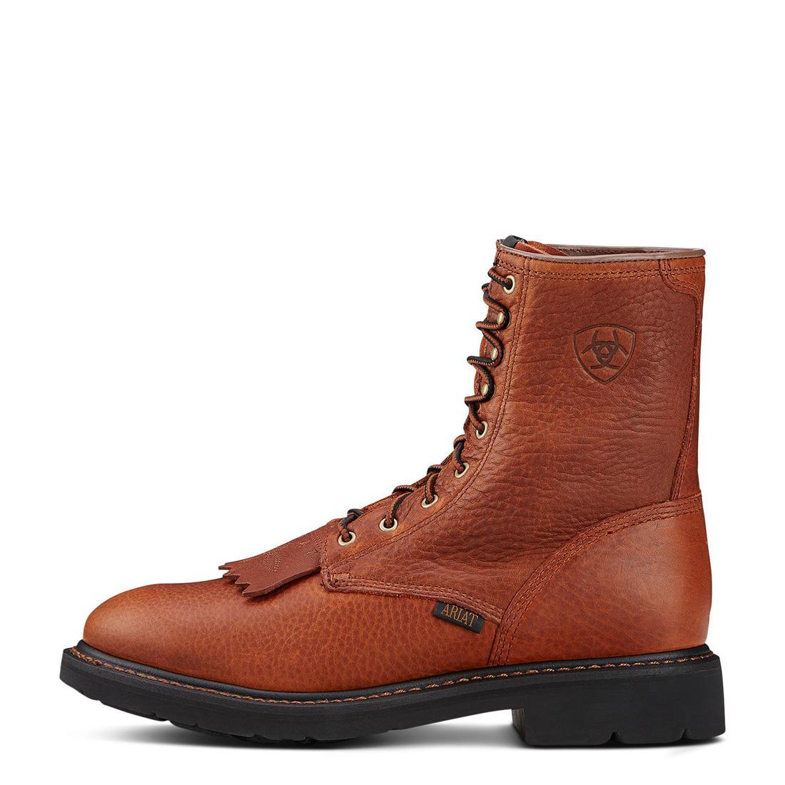 Cascade 8 inch Soft-Toe Boot Sunshine Wildcat - Image 6
