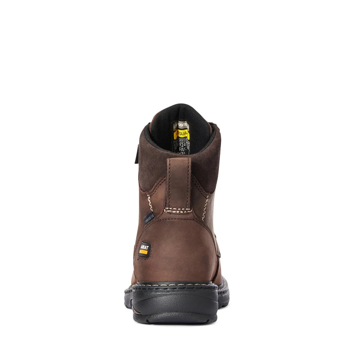 Casey 6" Women's MetGuard Composite Toe Work Boot - Brown - Image 4
