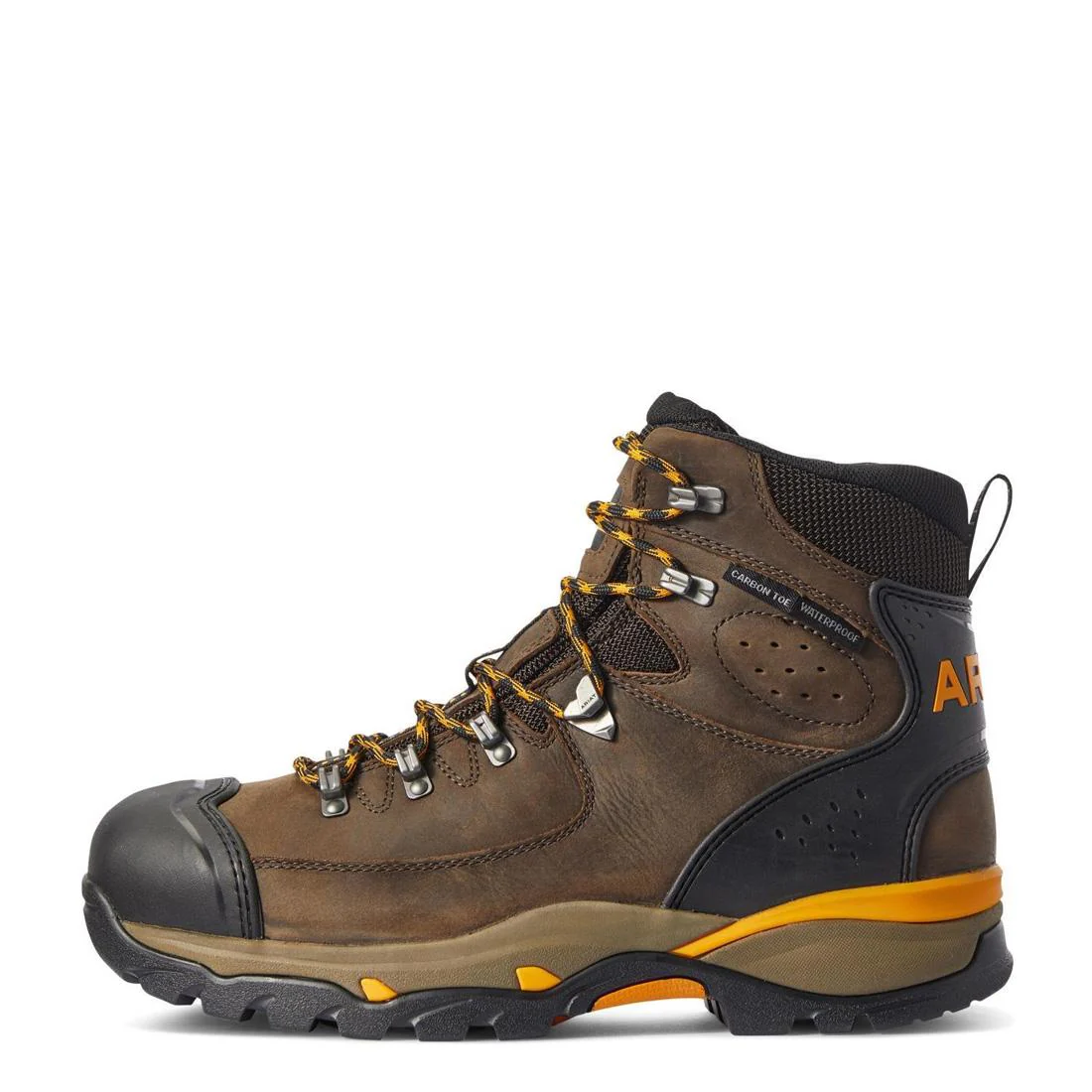 Endeavor 6 inch Carbon-Toe Waterproof Work Boot Chocolate Brown - Image 6