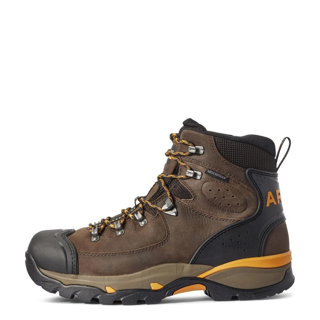 Endeavor 6 inch Soft-Toe Waterproof Work Boot Chocolate Brown - Image 6