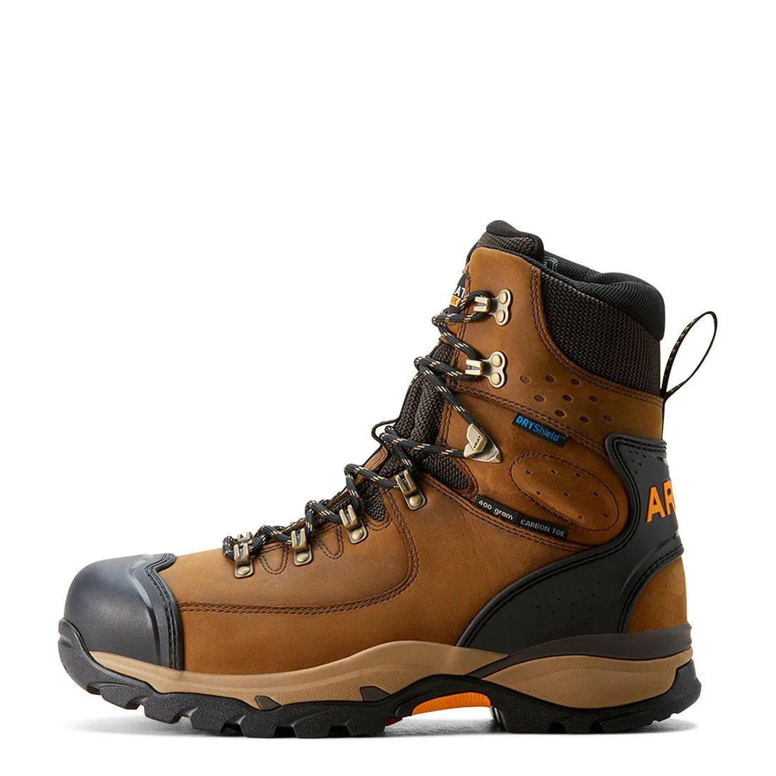 Endeavor 8 inch Carbon-Toe Waterproof Insulated Work Boot Dusted Brown - Image 6