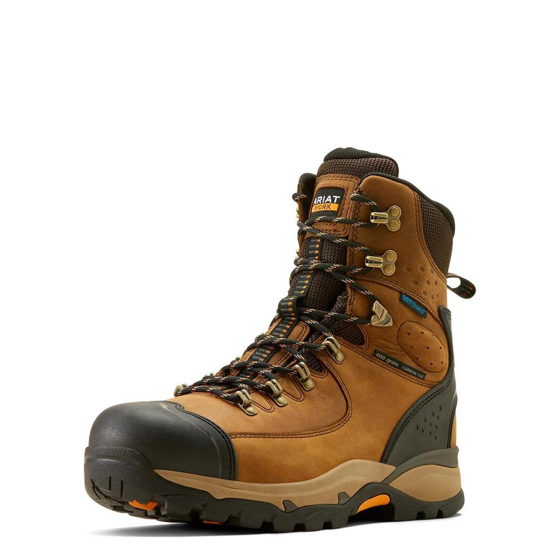 Endeavor 8 inch Carbon-Toe Waterproof Insulated Work Boot Dusted Brown - Image 7