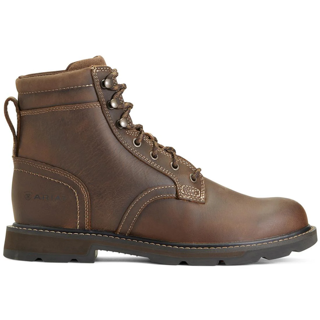 Groundbreaker 6 inch Soft-Toe Boot Brown