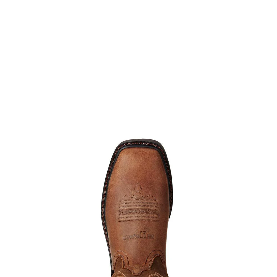 Groundbreaker Steel-Toe MetGuard Wide Square Toe Work Boot Brown - Image 4