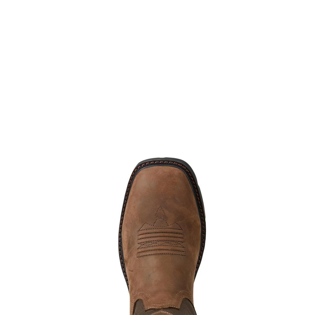 Groundbreaker Steel-Toe Waterproof Wide Square Toe Work Boot Palm Brown - Image 4