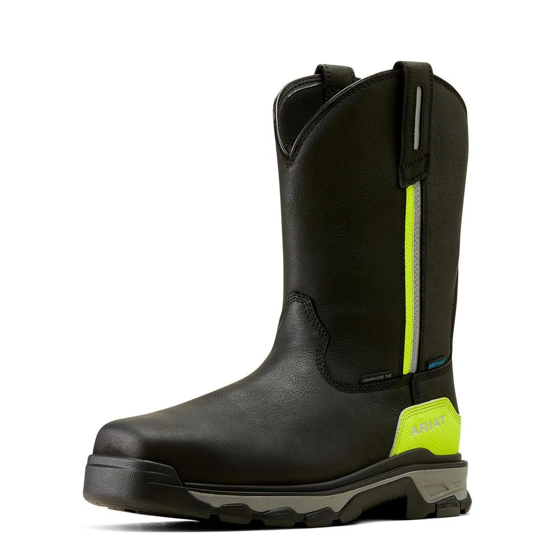 Intrepid Live Wire Composite-Toe Waterproof Work Boot Black - Image 8