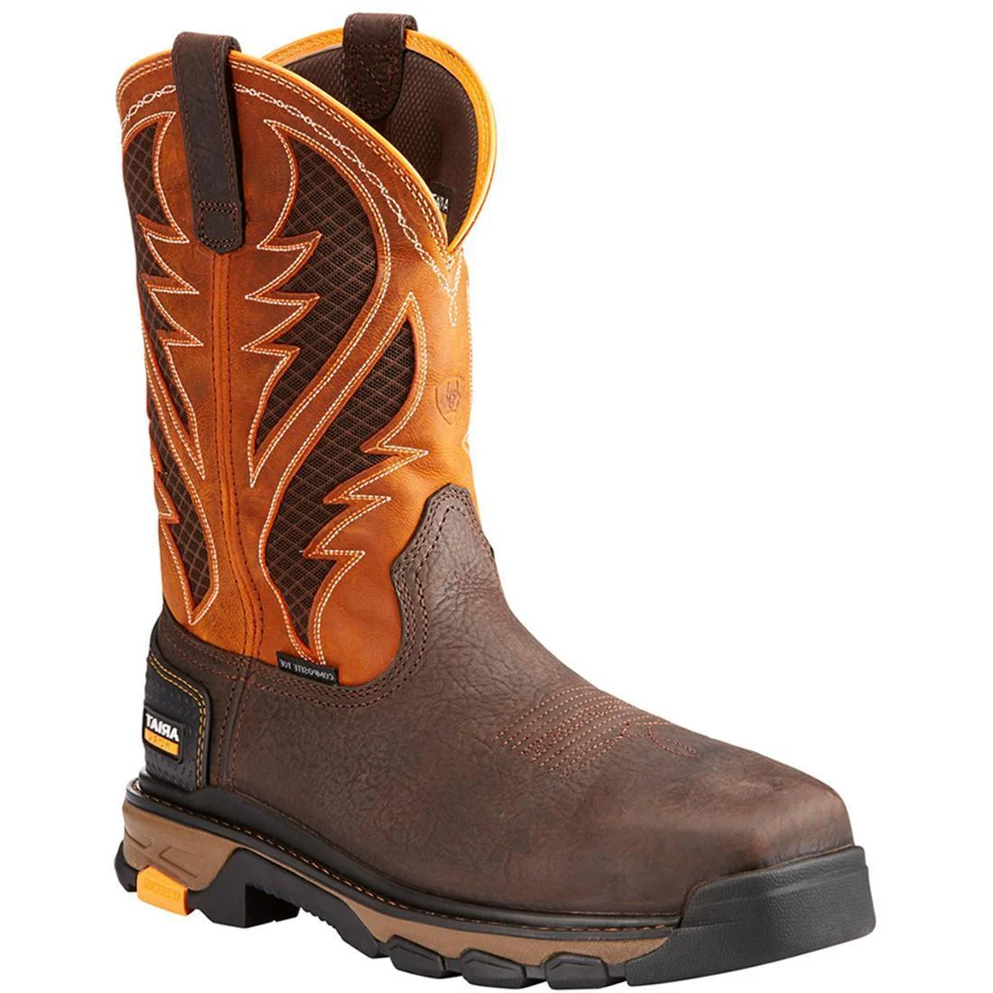 Intrepid VentTEK Composite-Toe Work Boot Bruin Brown - Image 2