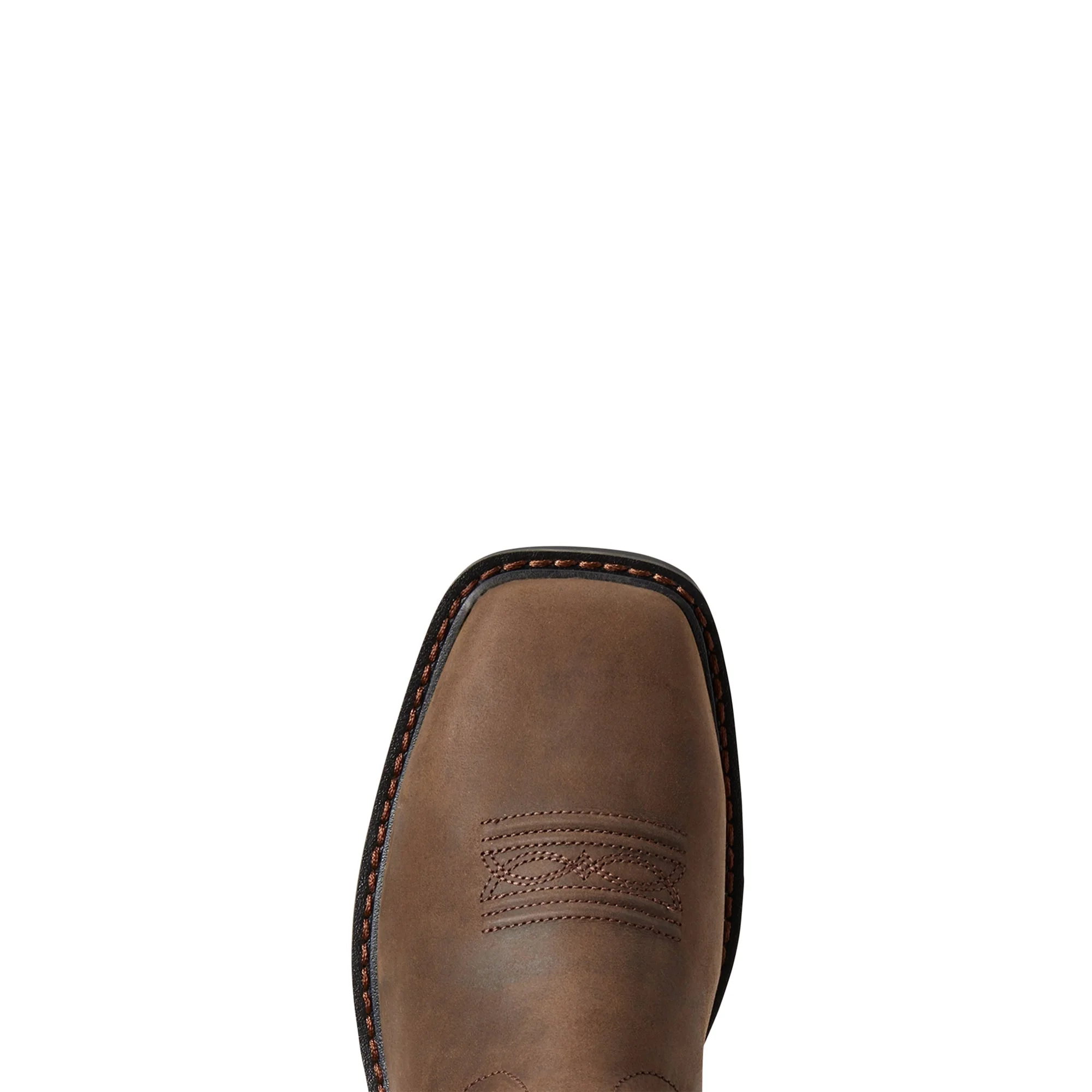 Krista Women's Waterproof Steel Toe Work Boot - Brown - Image 4