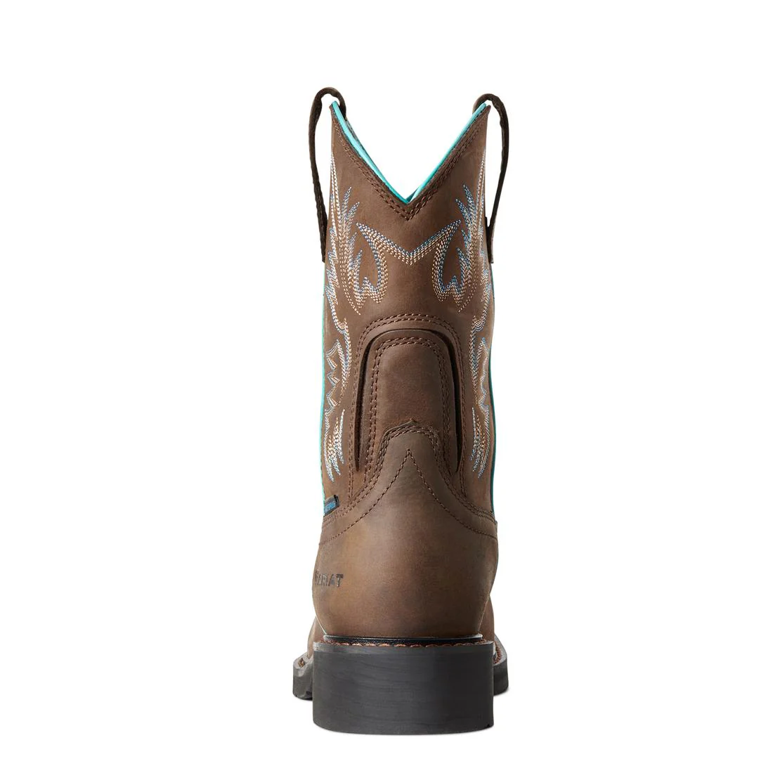 Krista Women's Waterproof Steel Toe Work Boot - Brown - Image 5