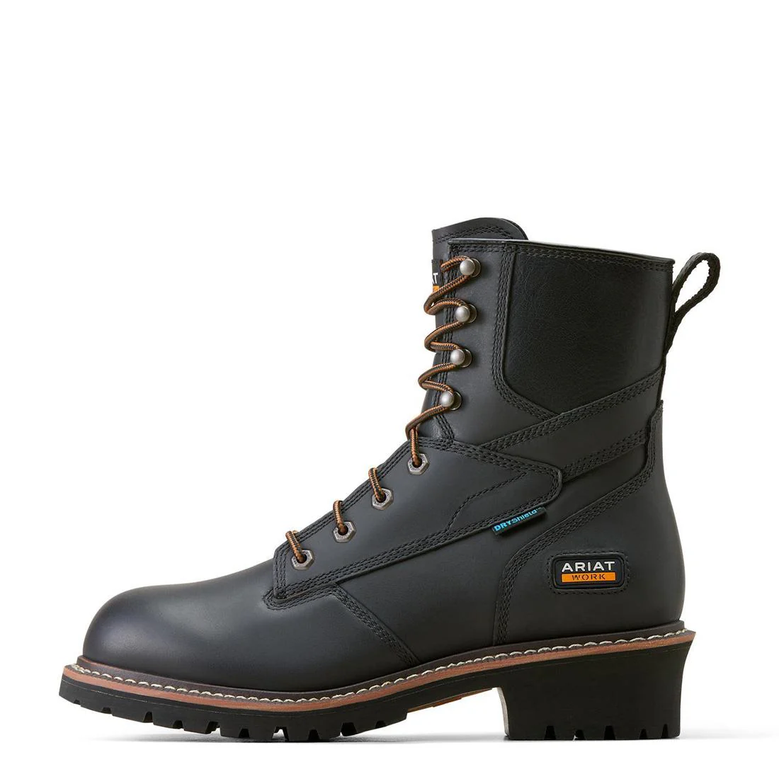 Logger Shock Shield Soft-Toe Waterproof Boot Black - Image 6
