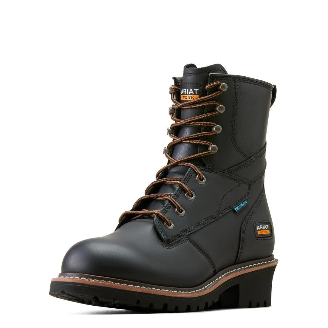 Logger Shock Shield Soft-Toe Waterproof Boot Black - Image 7