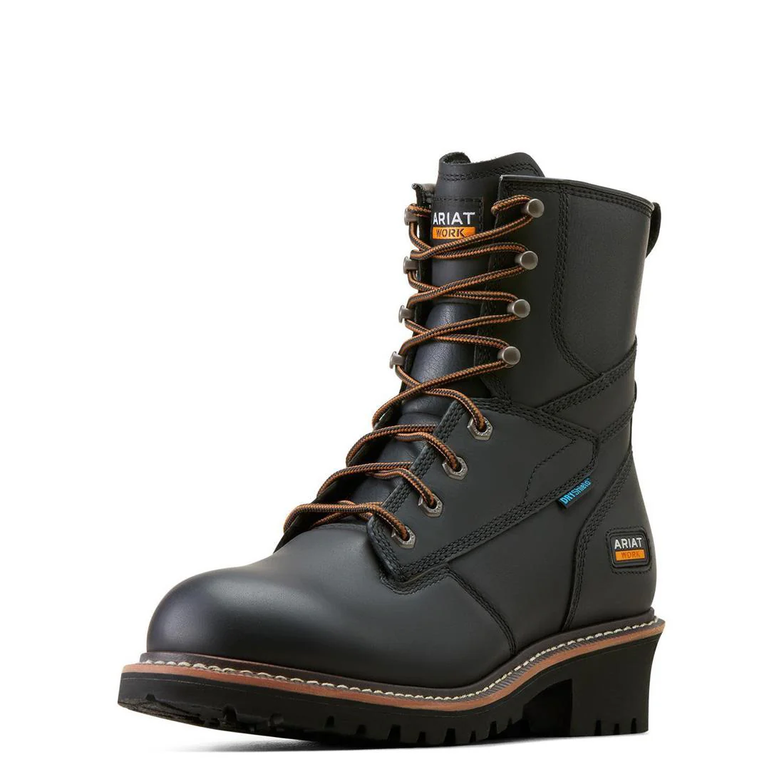 Logger Shock Shield Soft-Toe Waterproof Boot Black - Image 8