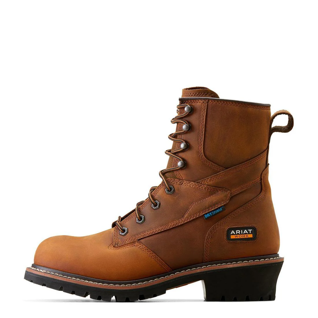 Logger Shock Shield Soft-Toe Waterproof Boot Copper Brown - Image 6