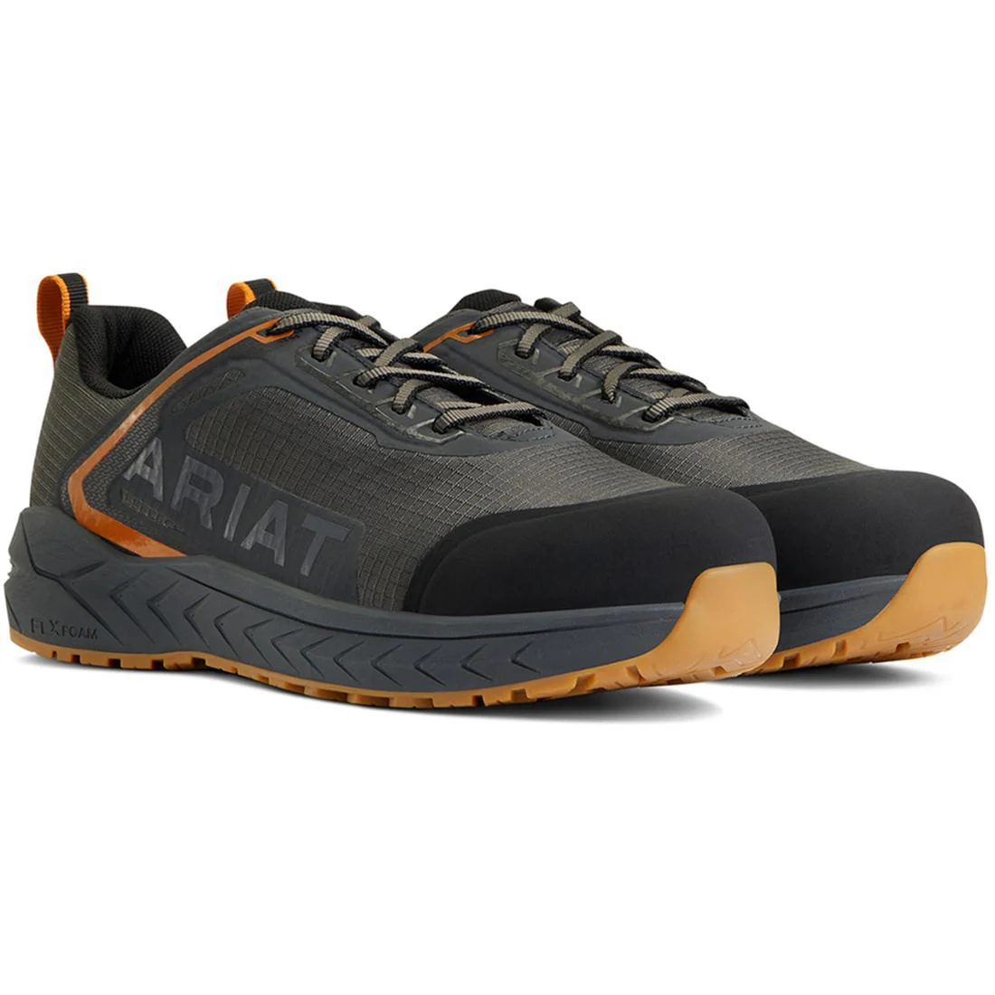 Outpace Composite-Toe Work Shoe Gunmetal