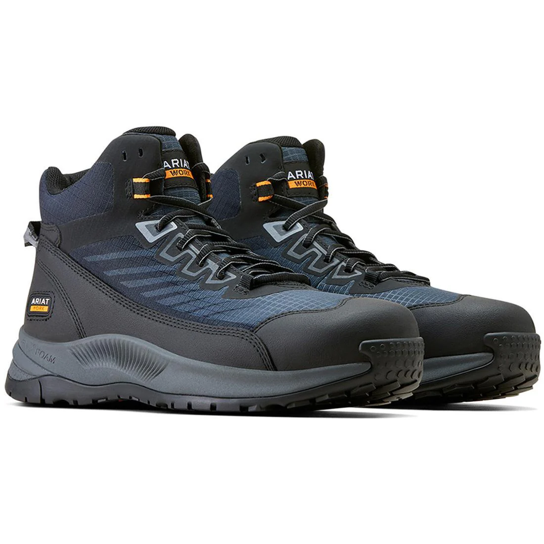 Outpace Shift Composite-Toe Mid Work Shoe Dark Shadow