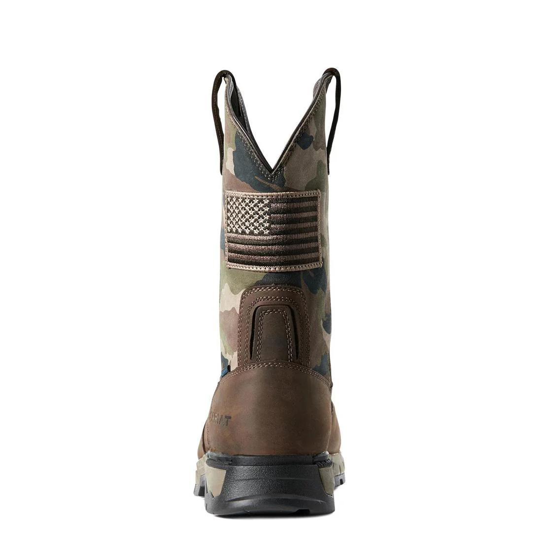 Rebar Flex Patriot Composite-Toe Waterproof Work Boot Dark Brown - Image 5