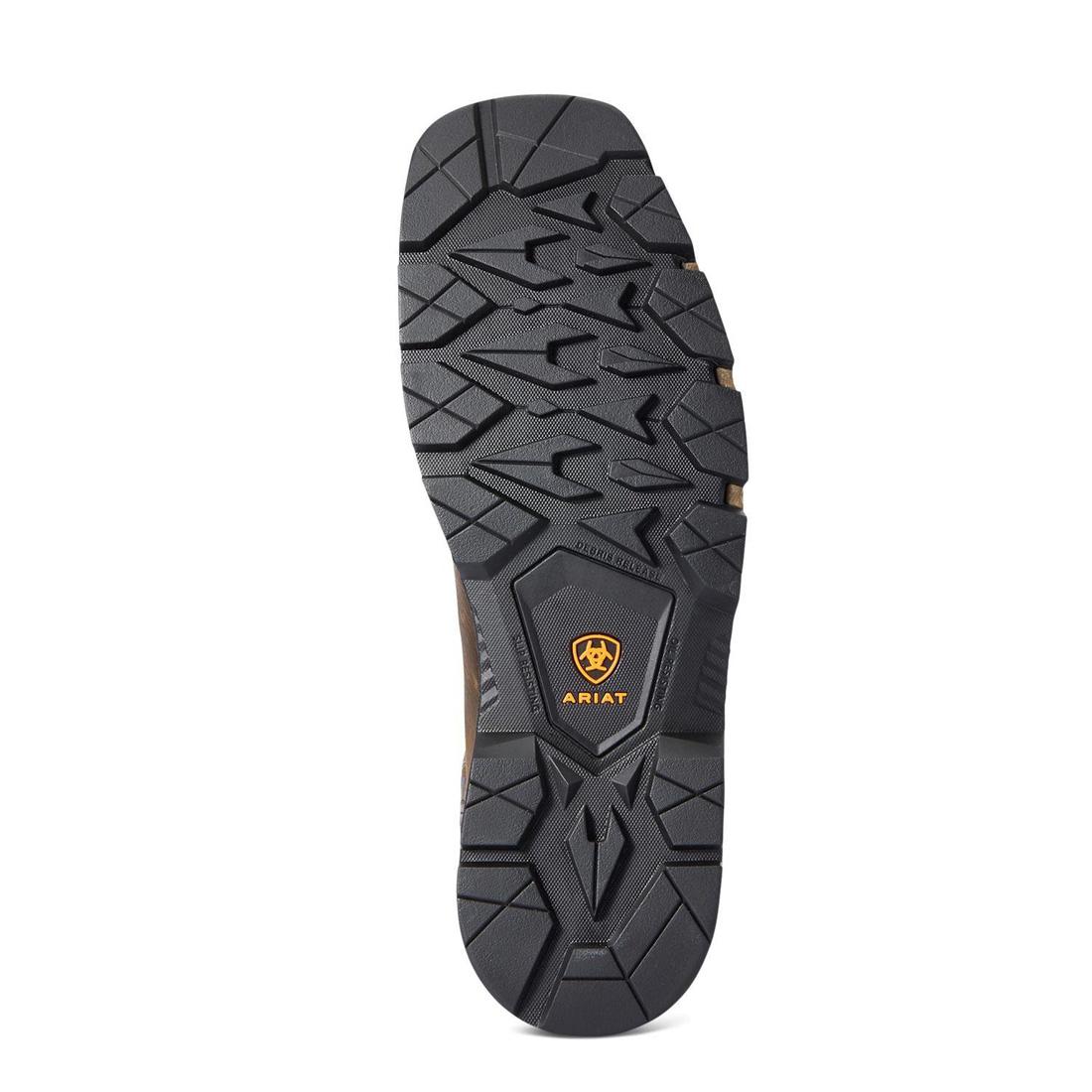 Rebar Flex Composite-Toe Waterproof Western Work Boot Dark Brown - Image 3