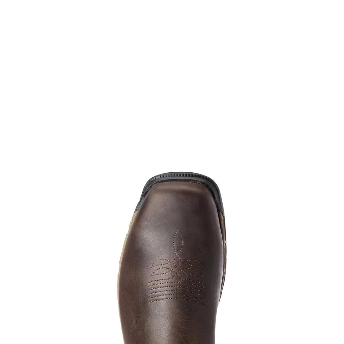 Rebar Flex Composite-Toe Waterproof Western Work Boot Dark Brown - Image 4