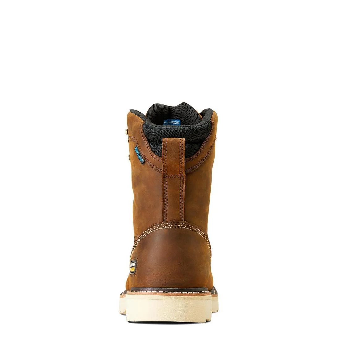 Rebar Lift 8 inch Soft-Toe Waterproof Boot Distressed Brown - Image 5