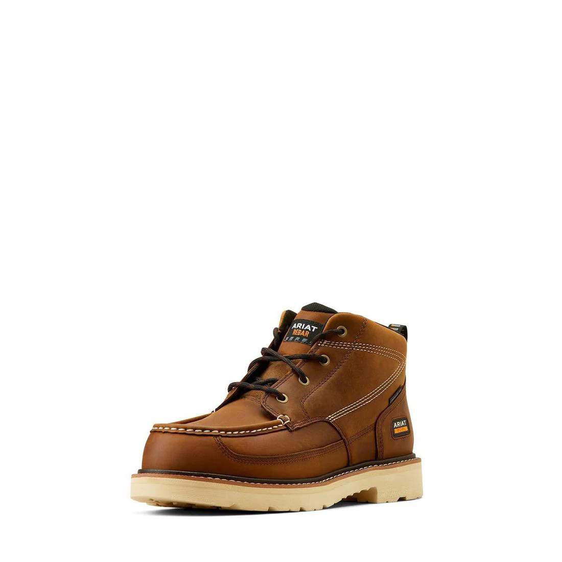Rebar Lift Composite-Toe Chukka Work Boot Distressed Brown - Image 6