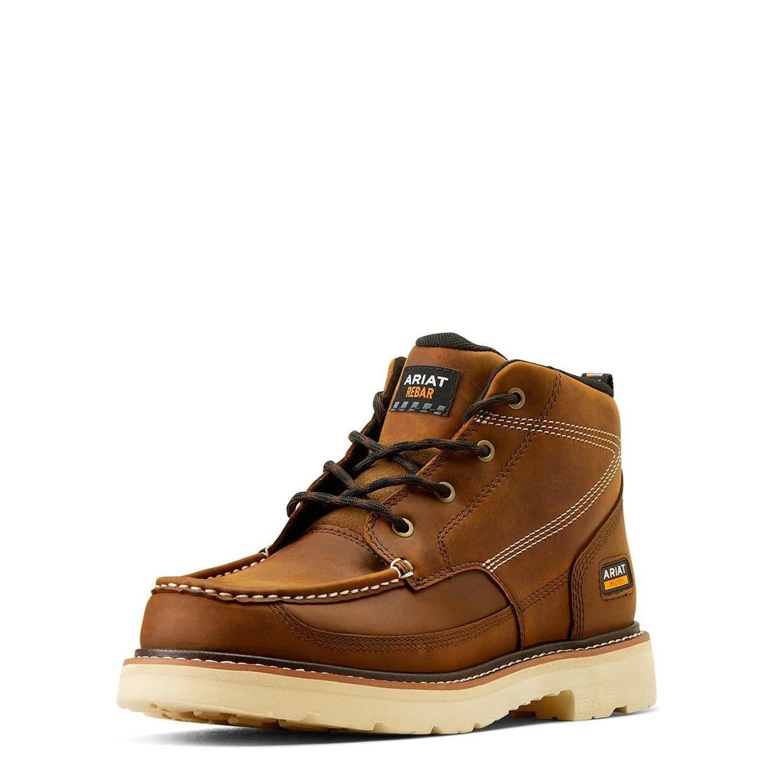 Rebar Lift Soft-Toe Chukka Boot Distressed Brown - Image 7