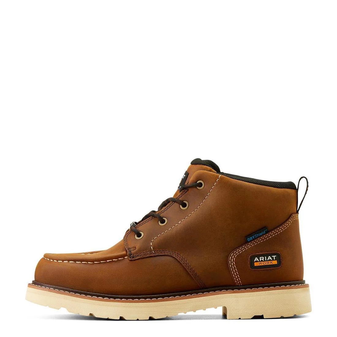 Rebar Lift Soft-Toe Waterproof Chukka Boot Distressed Brown - Image 6