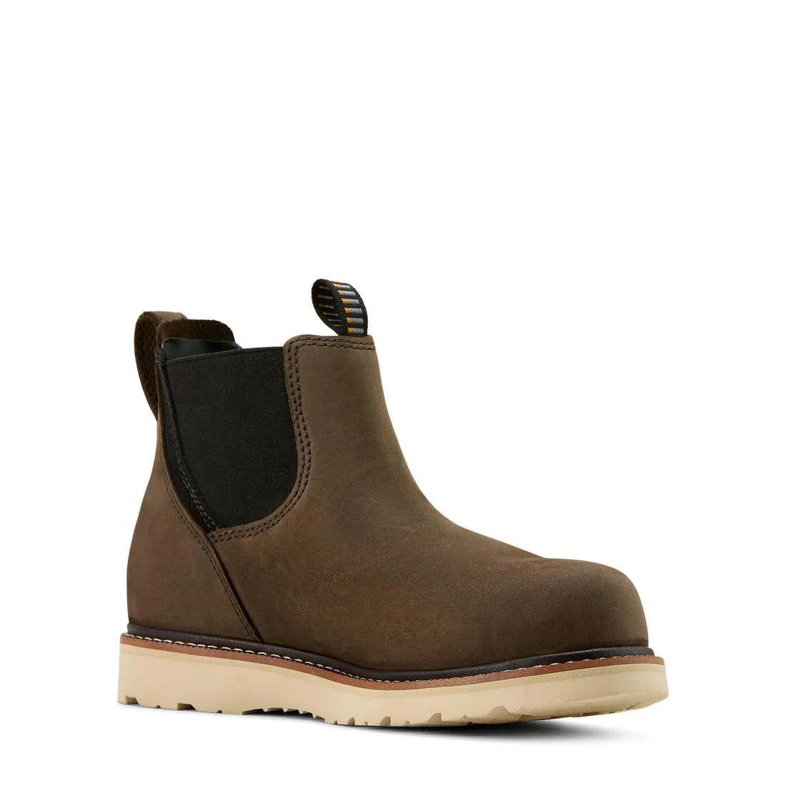 Rebar Wedge Chelsea Women's Waterproof Composite Toe Work Boot Brown - Image 2