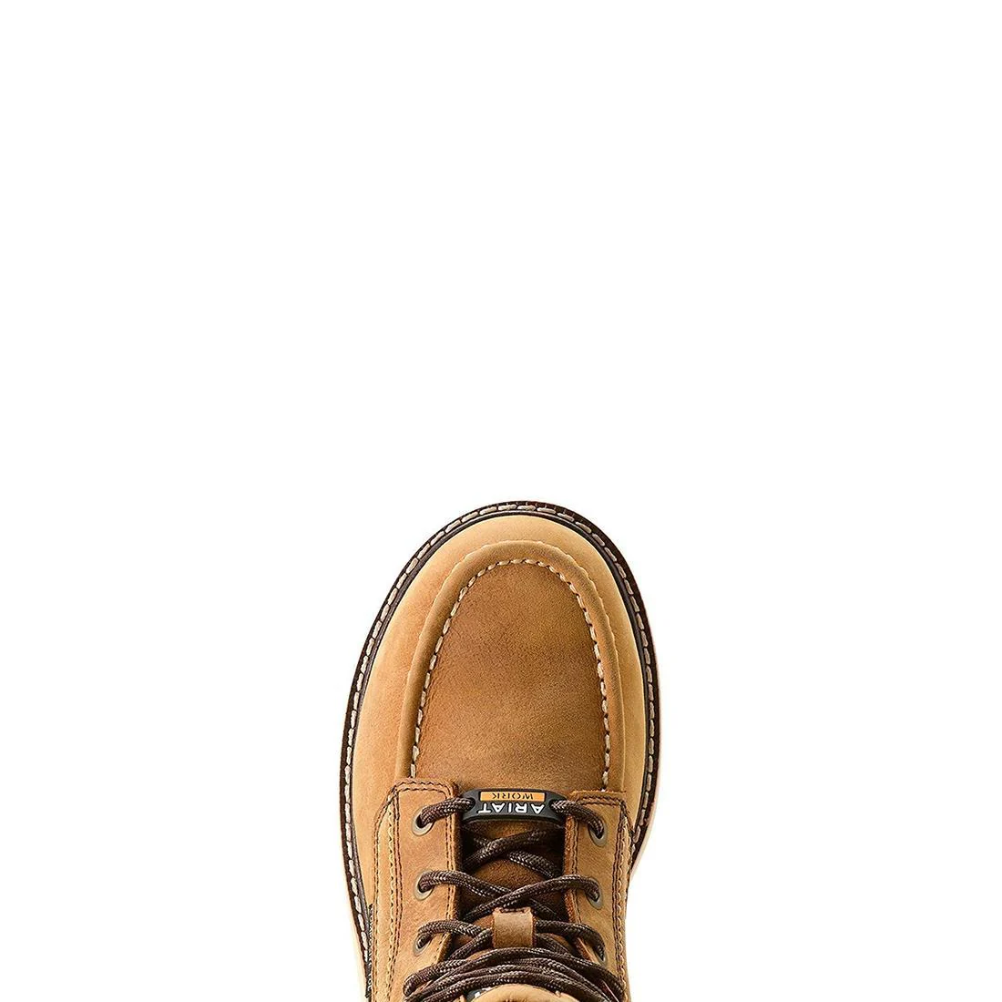 Rebar Wedge Moc Toe Women's Waterproof Composite Toe Work Boot - Brown - Image 5