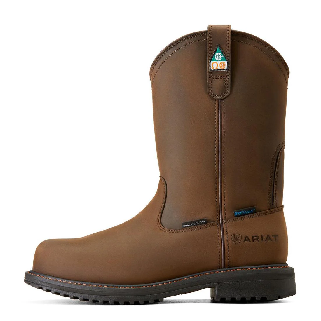RigTEK Composite-Toe CSA Waterproof Work Boot Oily Distressed Brown - Image 6