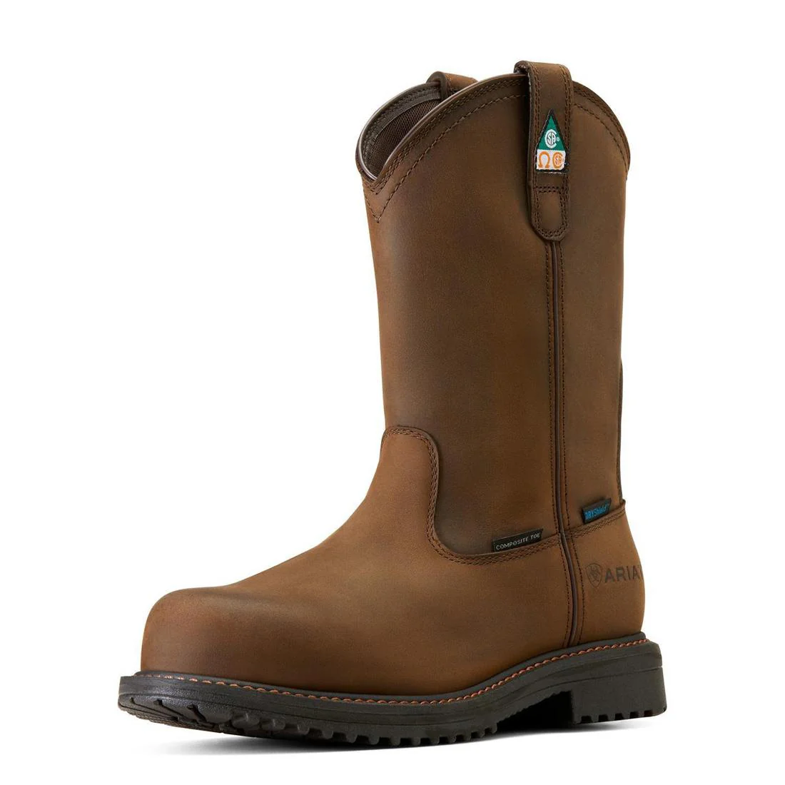 RigTEK Composite-Toe CSA Waterproof Work Boot Oily Distressed Brown - Image 7