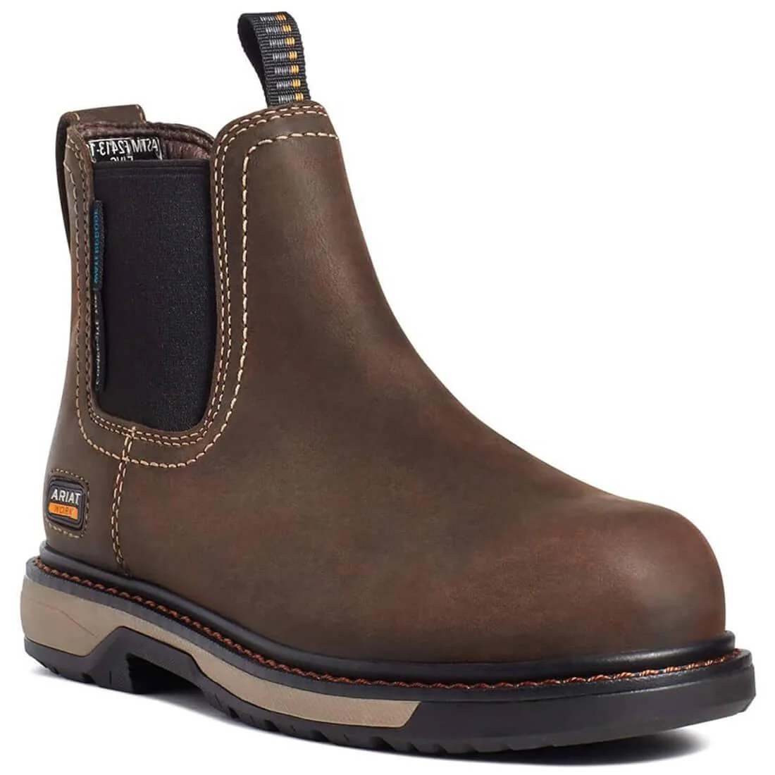Riveter Chelsea Women's CSA Waterproof Composite Toe Work Boot - Brown - Image 2