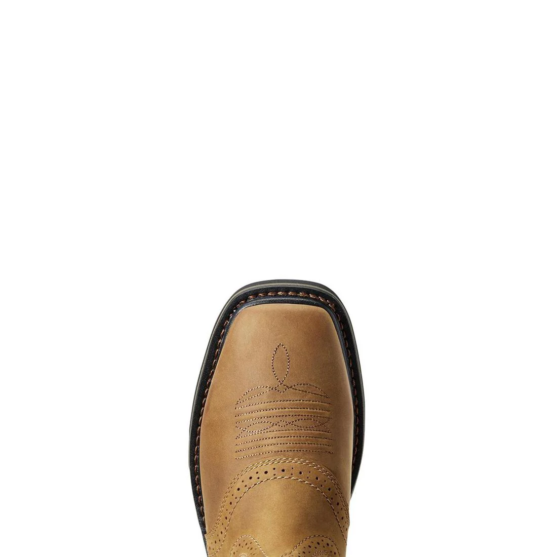Sierra Soft-Toe Wide Square Toe Boot Aged Bark - Image 4