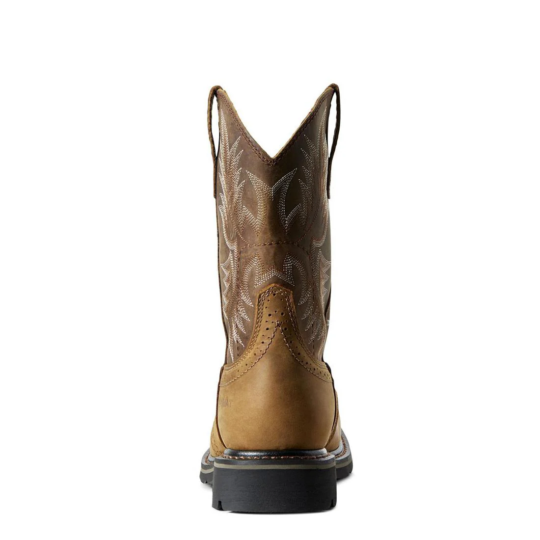 Sierra Soft-Toe Wide Square Toe Boot Aged Bark - Image 5