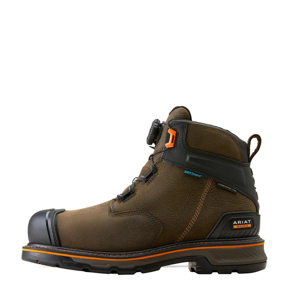 Stump Jumper BOA 6 inch Composite-Toe Waterproof Work Boot Iron Coffee - Image 6
