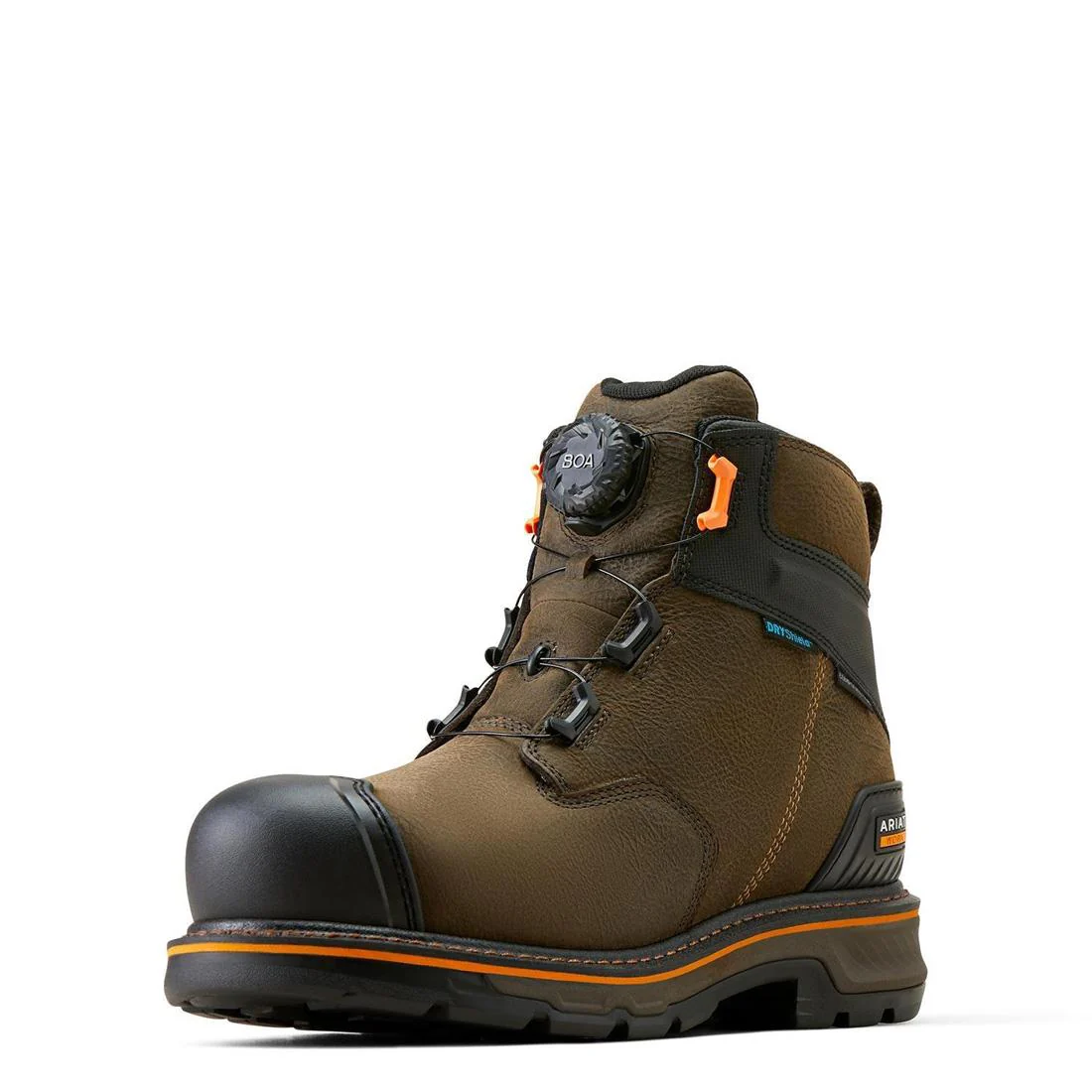 Stump Jumper BOA 6 inch Composite-Toe Waterproof Work Boot Iron Coffee - Image 7