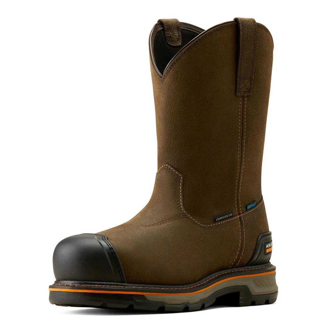 Stump Jumper BOA Composite-Toe Waterproof Pull-On Work Boot Iron Coffee - Image 6